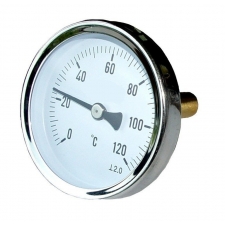 Termometr bimetaliczny samoszczelny ø 63 mm 0-120°C